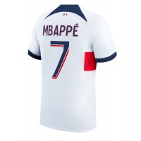 Moški Nogometni dresi Paris Saint-Germain Kylian Mbappe #7 Gostujoči 2023-24 Kratek Rokav